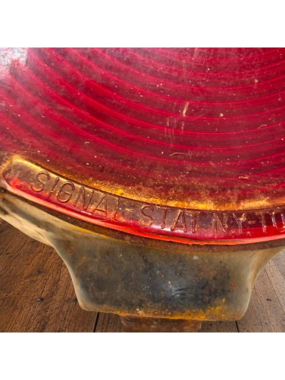 Rusty Salvage Vintage Signal-Stat Dual Tail/Stop Lights with Adjustable Mounting - Picture 2 of 10